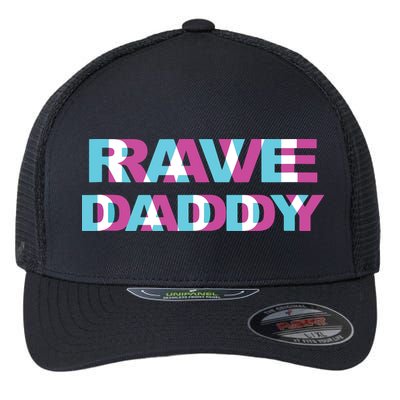 Rave Daddy Edm Music Festival Father Optical Illusion Trippy Tank Top Flexfit Unipanel Trucker Cap