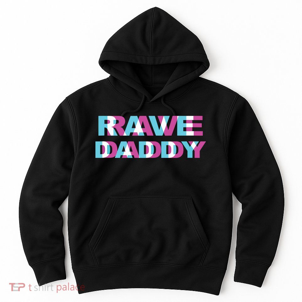 Rave Daddy Edm Music Festival Father Optical Illusion Trippy Tank Top Hoodie