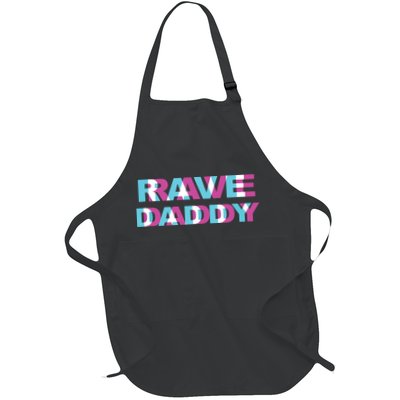 Rave Daddy Edm Music Festival Father Optical Illusion Trippy Tank Top Apron