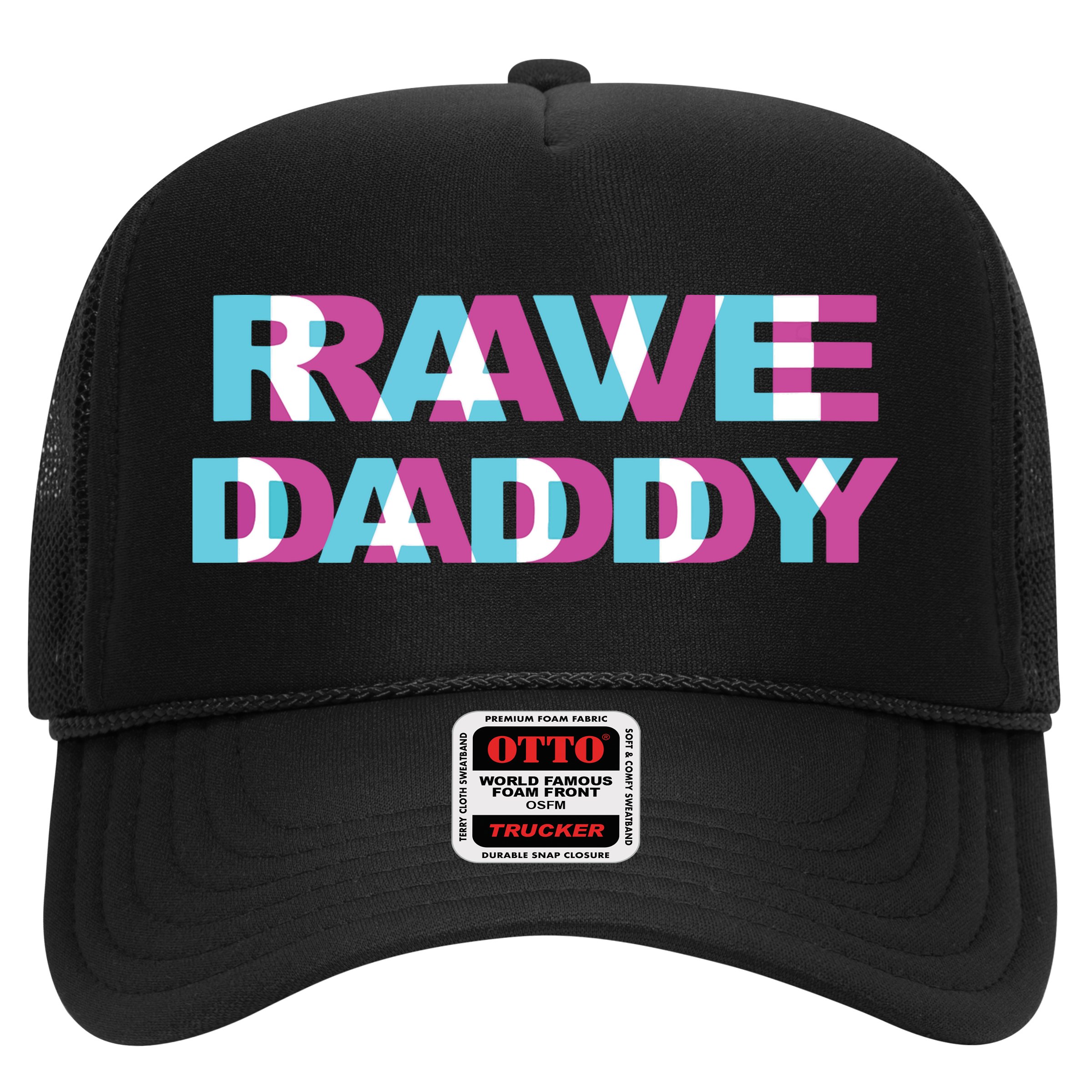 Rave Daddy Edm Music Festival Father Optical Illusion Trippy Tank Top Hat