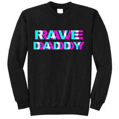 Rave Daddy Edm Music Festival Father Optical Illusion Trippy Sweatshirt
