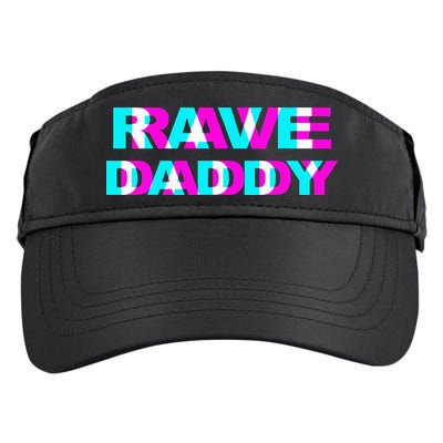 Rave Daddy Edm Music Festival Father Optical Illusion Trippy Adult Drive Performance Visor