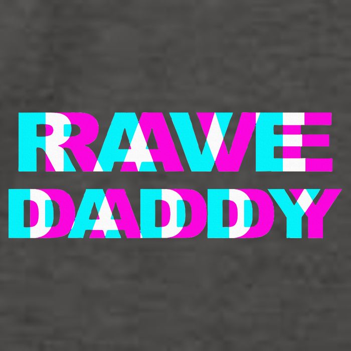 Rave Daddy Edm Music Festival Father Optical Illusion Trippy Vector Backpack