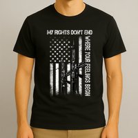 Rights Don't End Where Feelings Begin T-Shirt