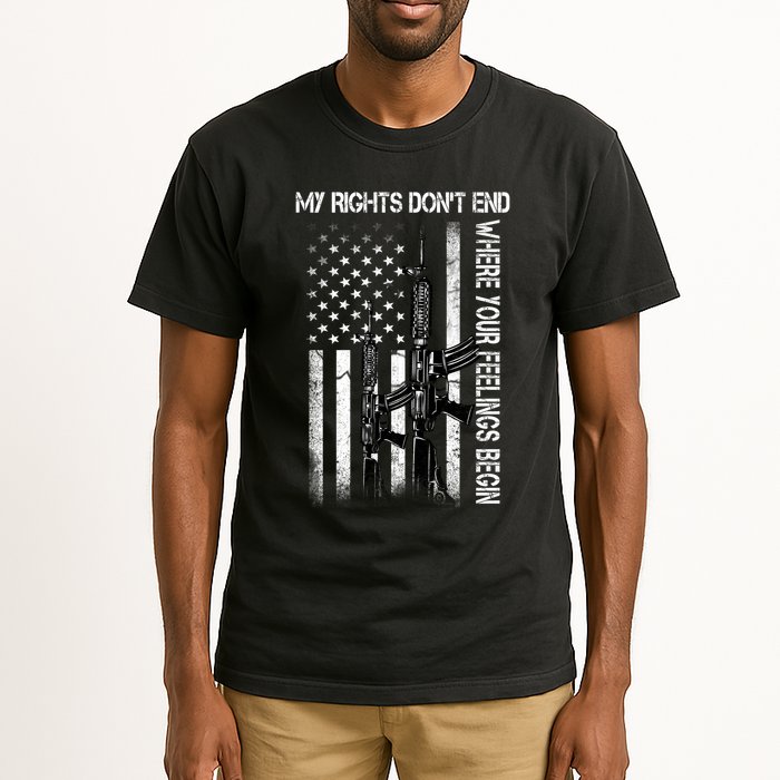 Rights Don't End Where Feelings Begin Tall T-Shirt