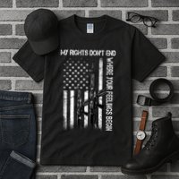 Rights Don't End Where Feelings Begin Tall T-Shirt