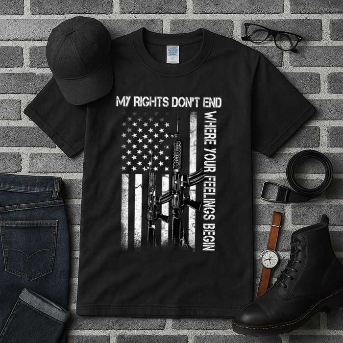 Rights Don't End Where Feelings Begin Tall T-Shirt