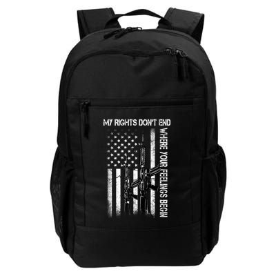 Rights Don't End Where Feelings Begin Backpack