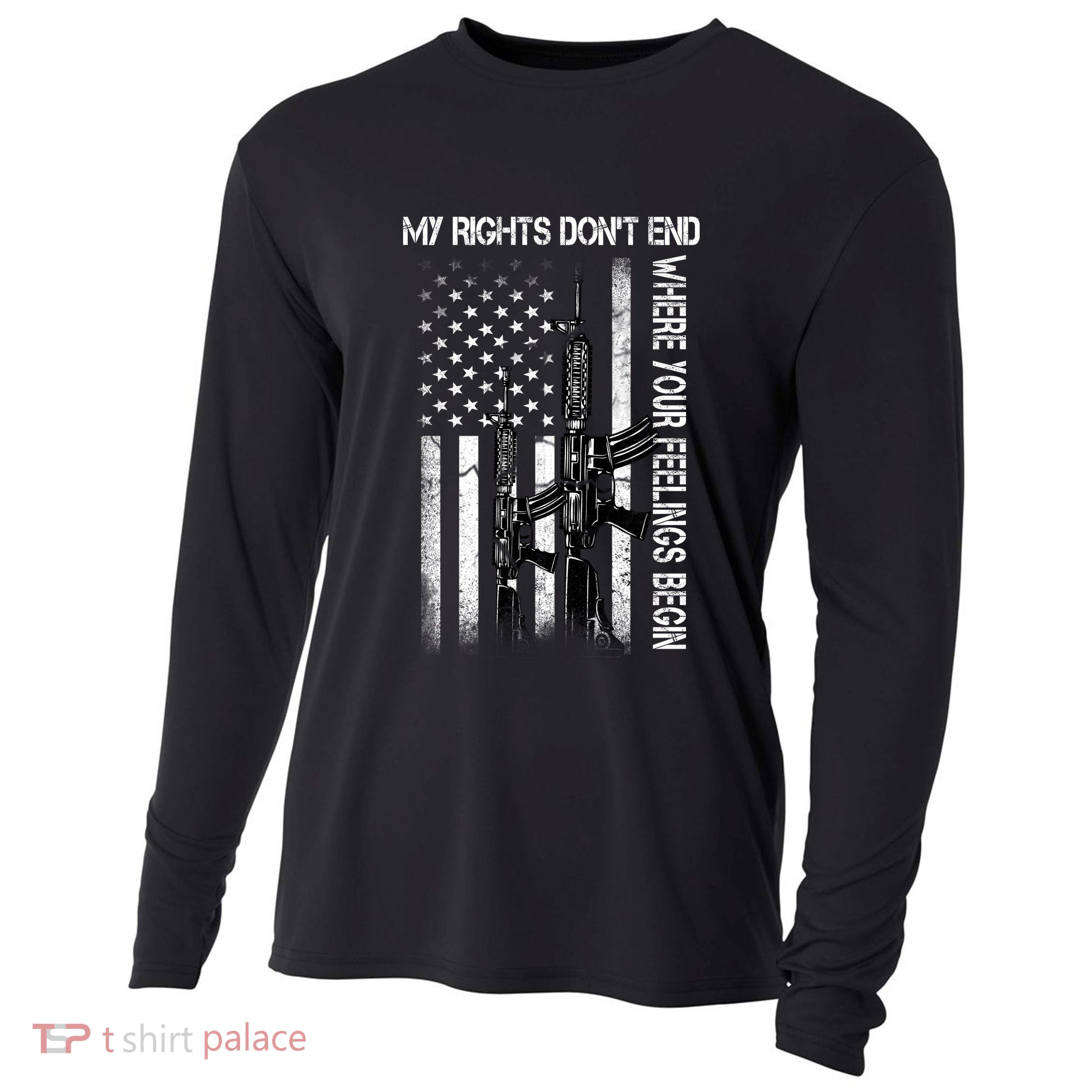 Rights Don't End Where Feelings Begin Cooling Performance Long Sleeve Crew