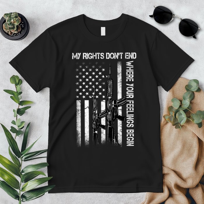 Rights Don't End Where Feelings Begin Premium T-Shirt