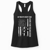 Rights Don't End Where Feelings Begin Womens Tank Top