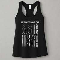 Rights Don't End Where Feelings Begin Womens Tank Top