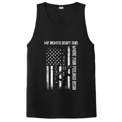 Rights Don't End Where Feelings Begin PosiCharge Competitor Tank