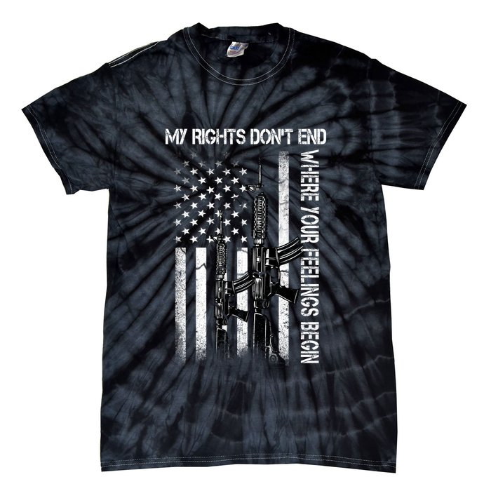 Rights Don't End Where Feelings Begin Tie-Dye T-Shirt