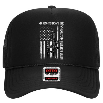 Rights Don't End Where Feelings Begin Trucker Hat