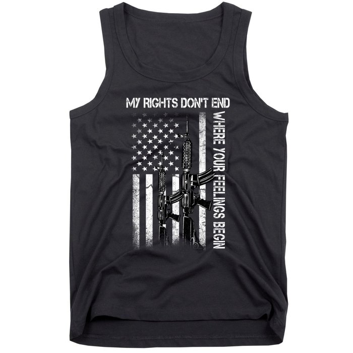 Rights Don't End Where Feelings Begin Tank Top