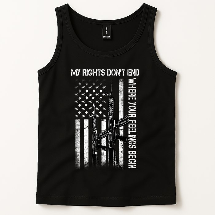 Rights Don't End Where Feelings Begin Tank Top