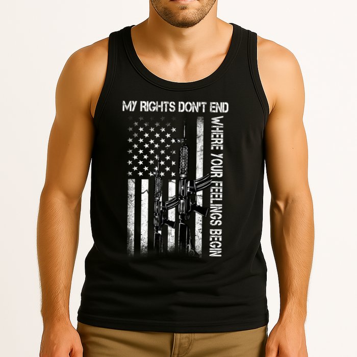 Rights Don't End Where Feelings Begin Tank Top