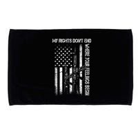 Rights Don't End Where Feelings Begin Microfiber Hand Towel