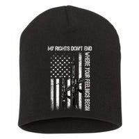 Rights Don't End Where Feelings Begin Short Acrylic Beanie