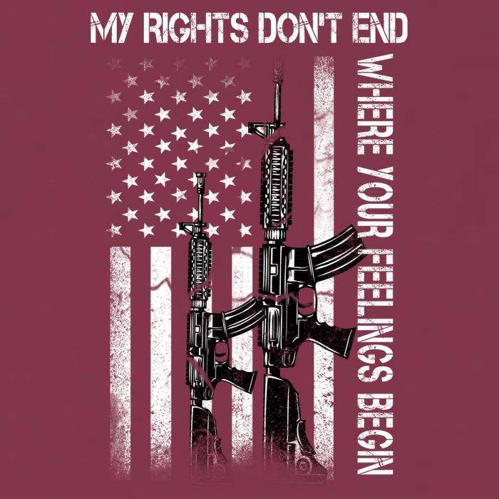 Rights Don't End Where Feelings Begin 16oz Travel Tumbler