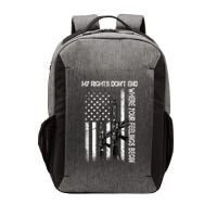 Rights Don't End Where Feelings Begin Vector Backpack