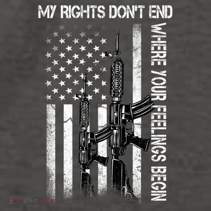 Rights Don't End Where Feelings Begin Vector Backpack