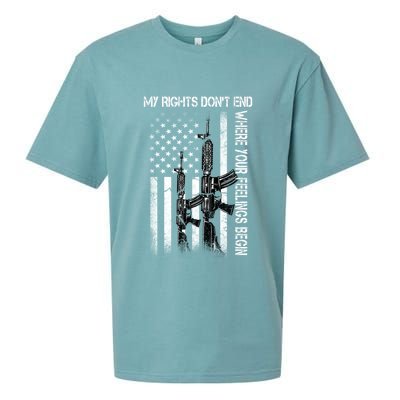 Rights Don't End Where Feelings Begin Sueded Cloud Jersey T-Shirt