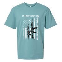 Rights Don't End Where Feelings Begin Sueded Cloud Jersey T-Shirt