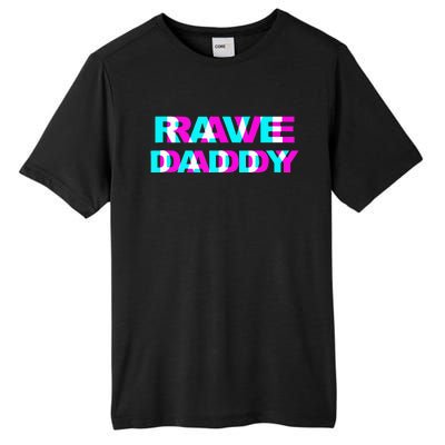 Rave Daddy EDM Music Festival Father Optical Illusion Trippy Tall Fusion ChromaSoft Performance T-Shirt