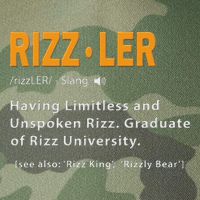 Rizzler Definition Funny Meme Quote Gen Z Alpha Rizz Up Legacy Tie Dye Trucker Hat