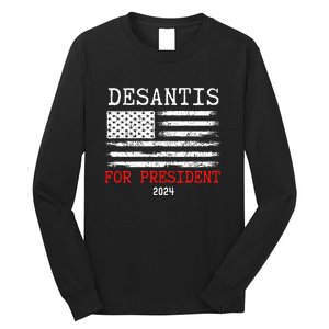 Ron Desantis For President 2024 Long Sleeve Shirt