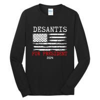 Ron Desantis For President 2024 Tall Long Sleeve T-Shirt