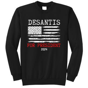 Ron Desantis For President 2024 Tall Sweatshirt