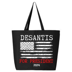 Ron Desantis For President 2024 25L Jumbo Tote