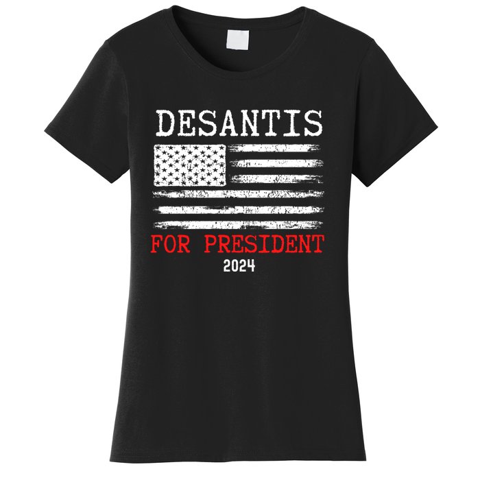 Ron Desantis For President 2024 Women's T-Shirt