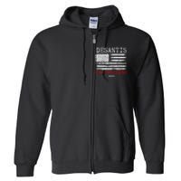 Ron Desantis For President 2024 Full Zip Hoodie