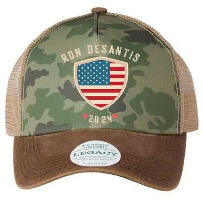 Ron Desantis For President 2024 Legacy Tie Dye Trucker Hat