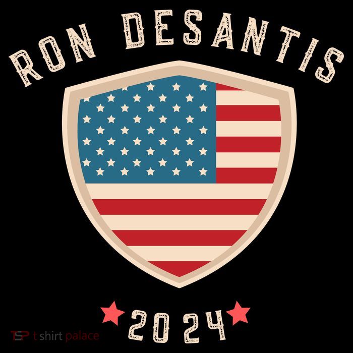 Ron Desantis For President 2024 Stripe Pom Pom Beanie