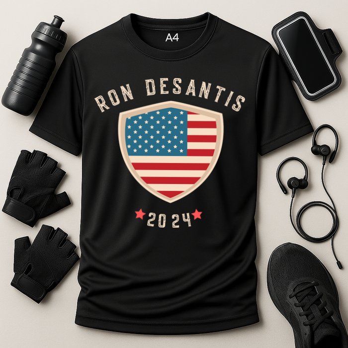 Ron Desantis For President 2024 Cooling Performance Crew T-Shirt