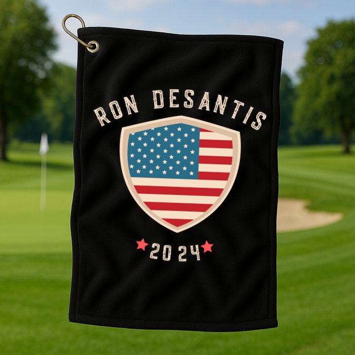 Ron Desantis For President 2024 Golf Towel