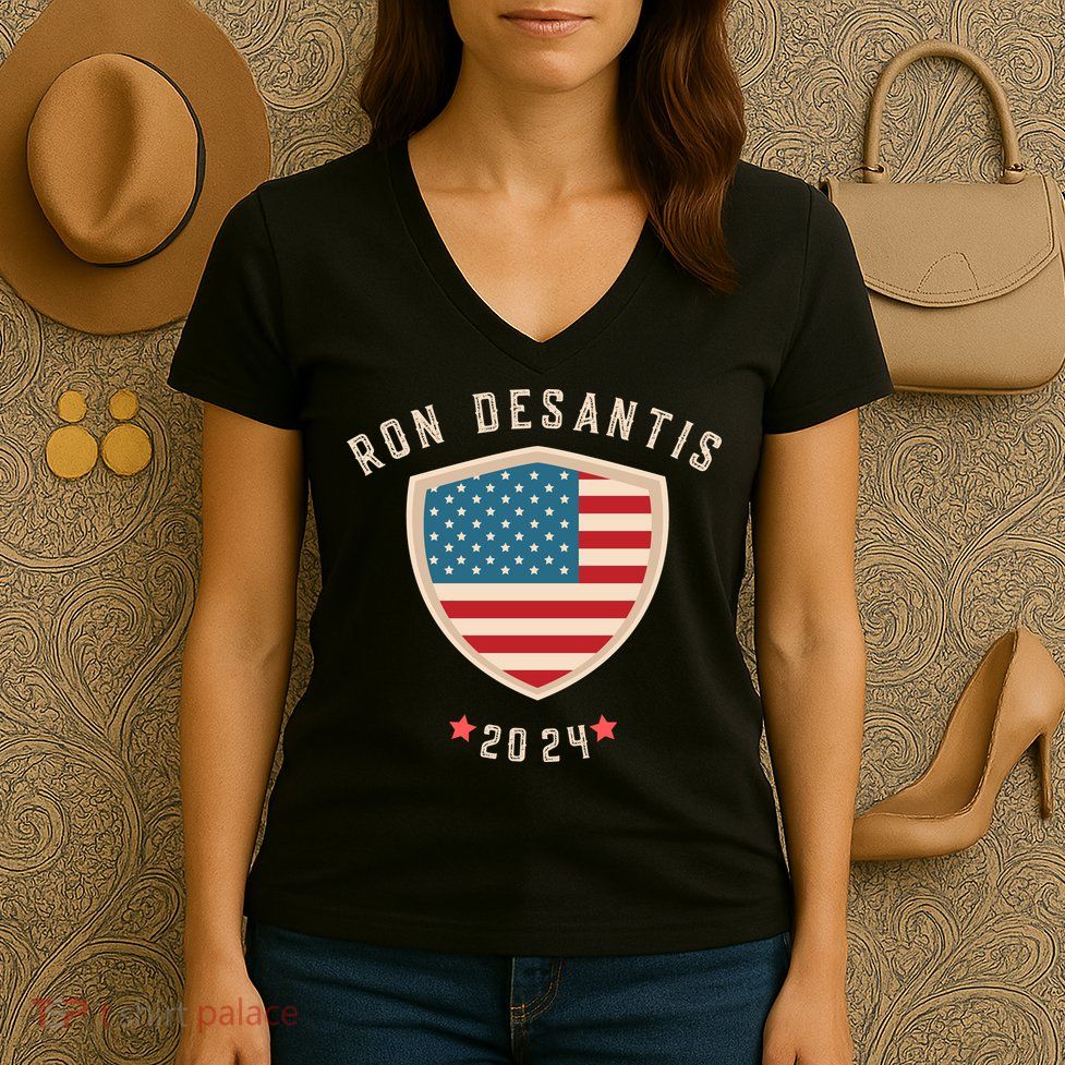 Ron Desantis For President 2024 Women's V-Neck T-Shirt