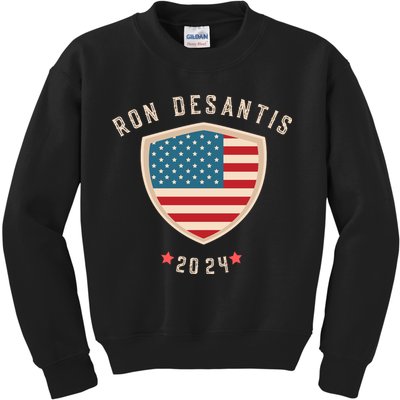 Ron Desantis For President 2024 Kids Sweatshirt