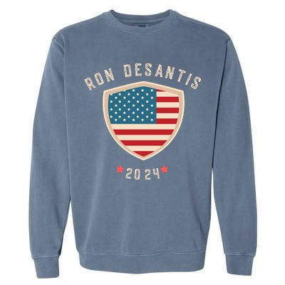 Ron Desantis For President 2024 Garment-Dyed Sweatshirt