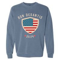 Ron Desantis For President 2024 Garment-Dyed Sweatshirt