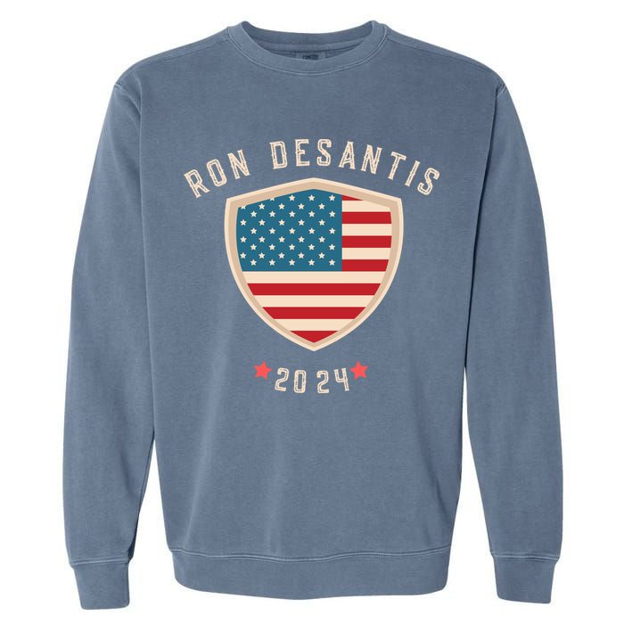 Ron Desantis For President 2024 Garment-Dyed Sweatshirt