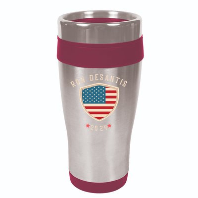 Ron Desantis For President 2024 16oz Travel Tumbler