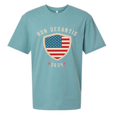 Ron Desantis For President 2024 Sueded Cloud Jersey T-Shirt