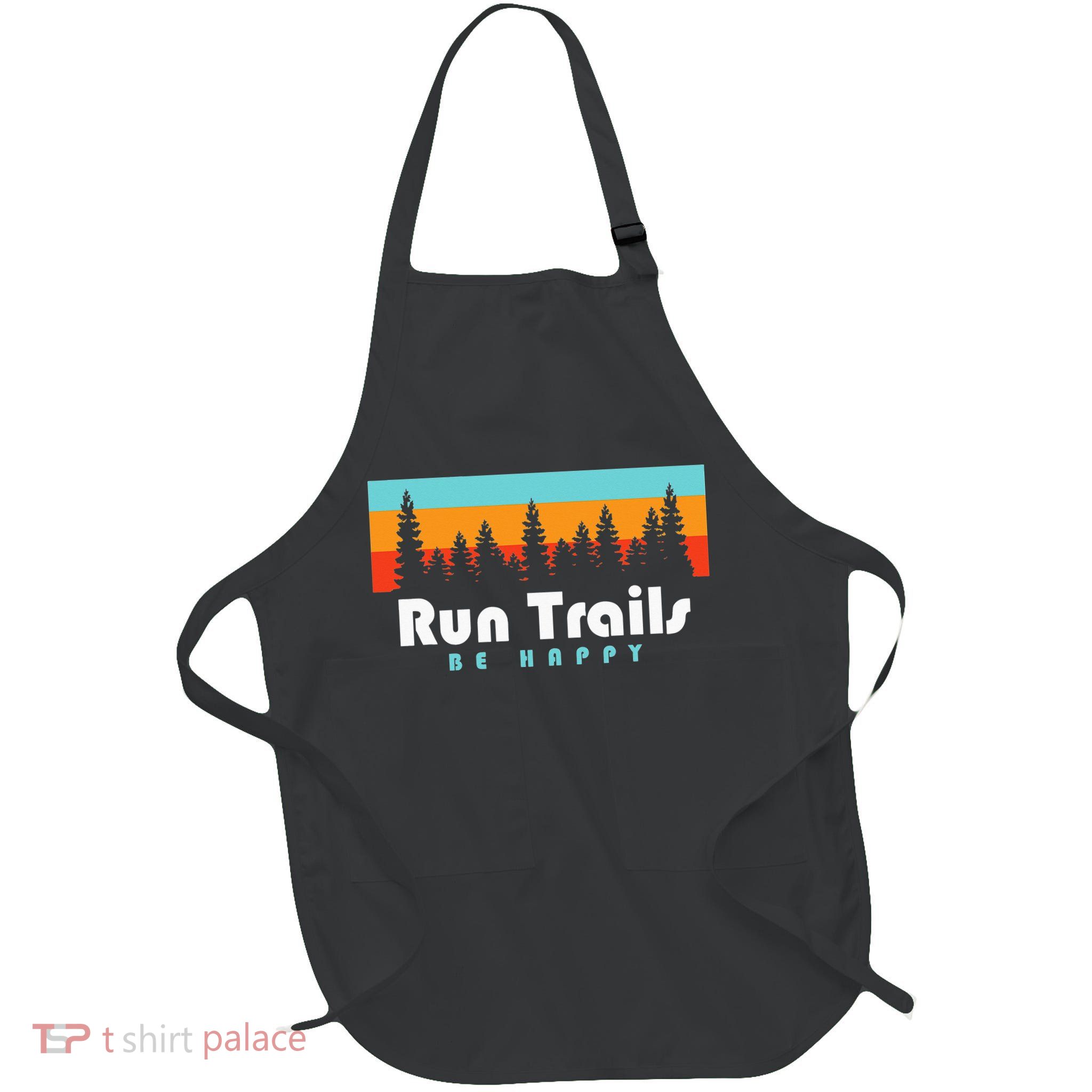 Running Definition Funny Runner Full-Length Apron With Pockets