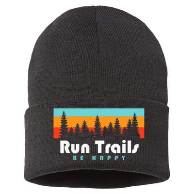 Running Definition Funny Runner Sustainable Knit Beanie